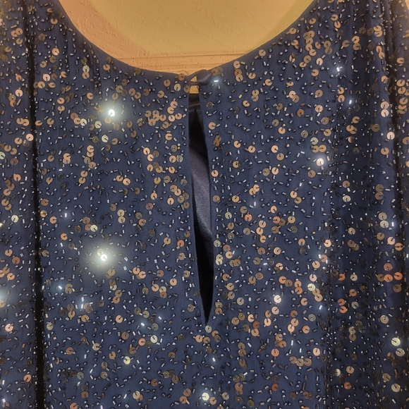 🍾🥂 100% silk cocktail dress. Aiden Mattox. - Picture 5 of 8